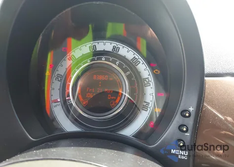 2012 Fiat 500 Pop from USA, damaged, VIN 3C3CFFAR5CT208799